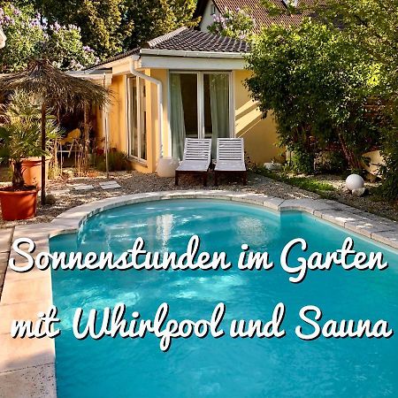 Apartment Tinyhouse Mit Pool, Outdoor Whirlpool Und Garten Petershagen-Eggersdorf Exteriör bild