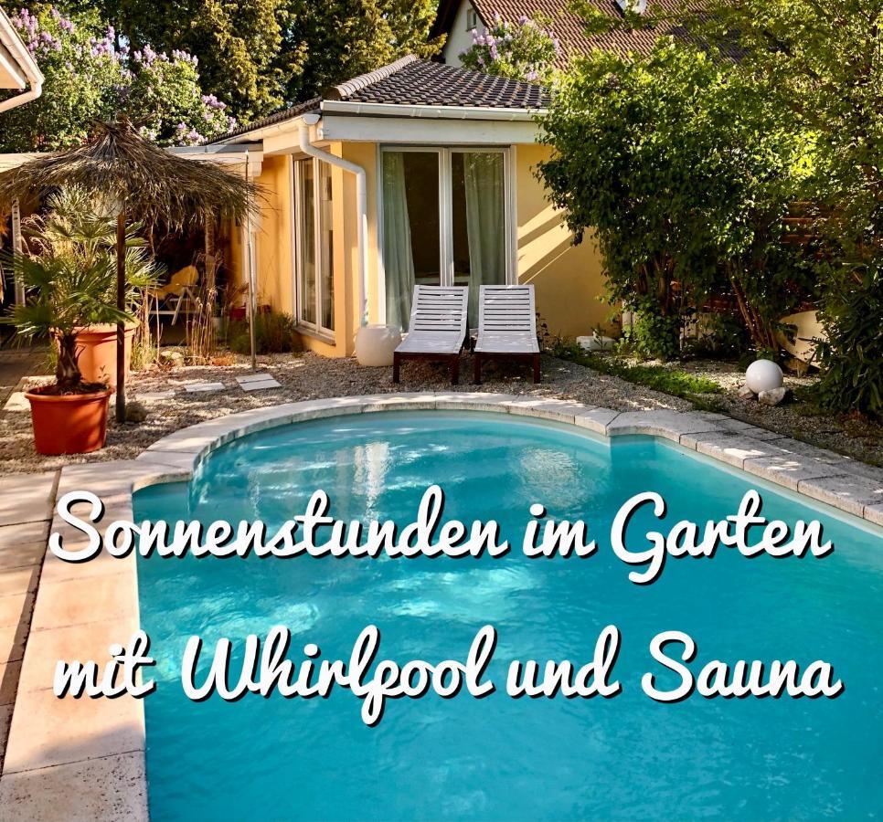 Apartment Tinyhouse Mit Pool, Outdoor Whirlpool Und Garten Petershagen-Eggersdorf Exteriör bild